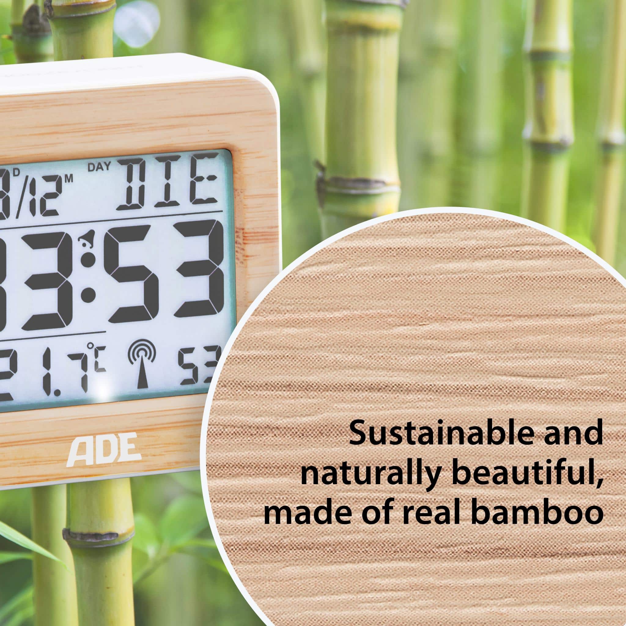 Radio-controlled alarm clock | ADE CK1941