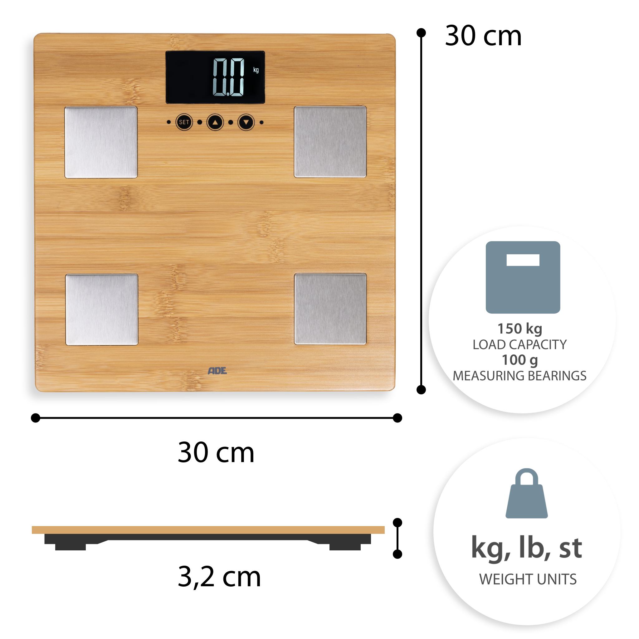 Body Analyser Scale | ADE BA914 Barbara