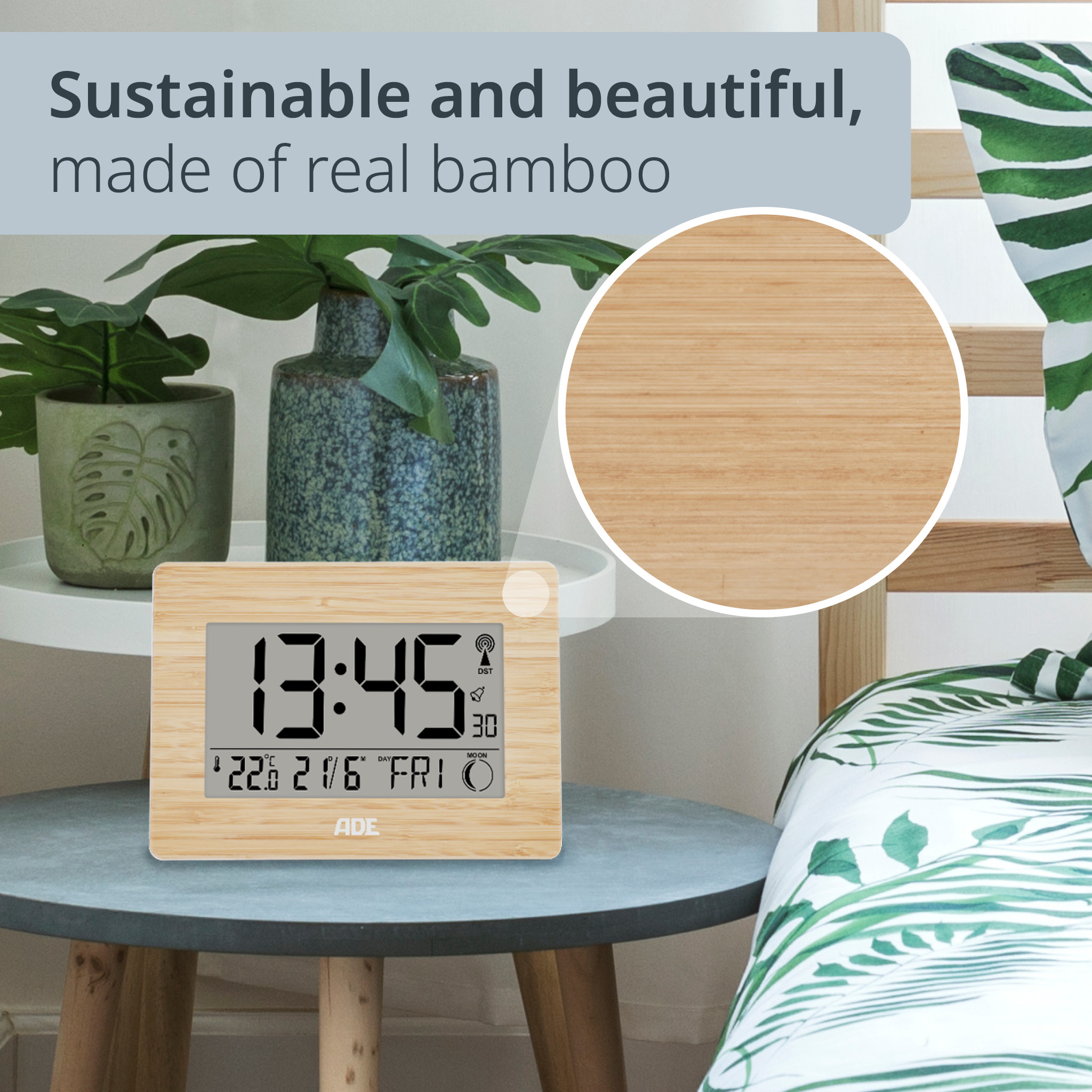 Radio-controlled clock | ADE CK1702