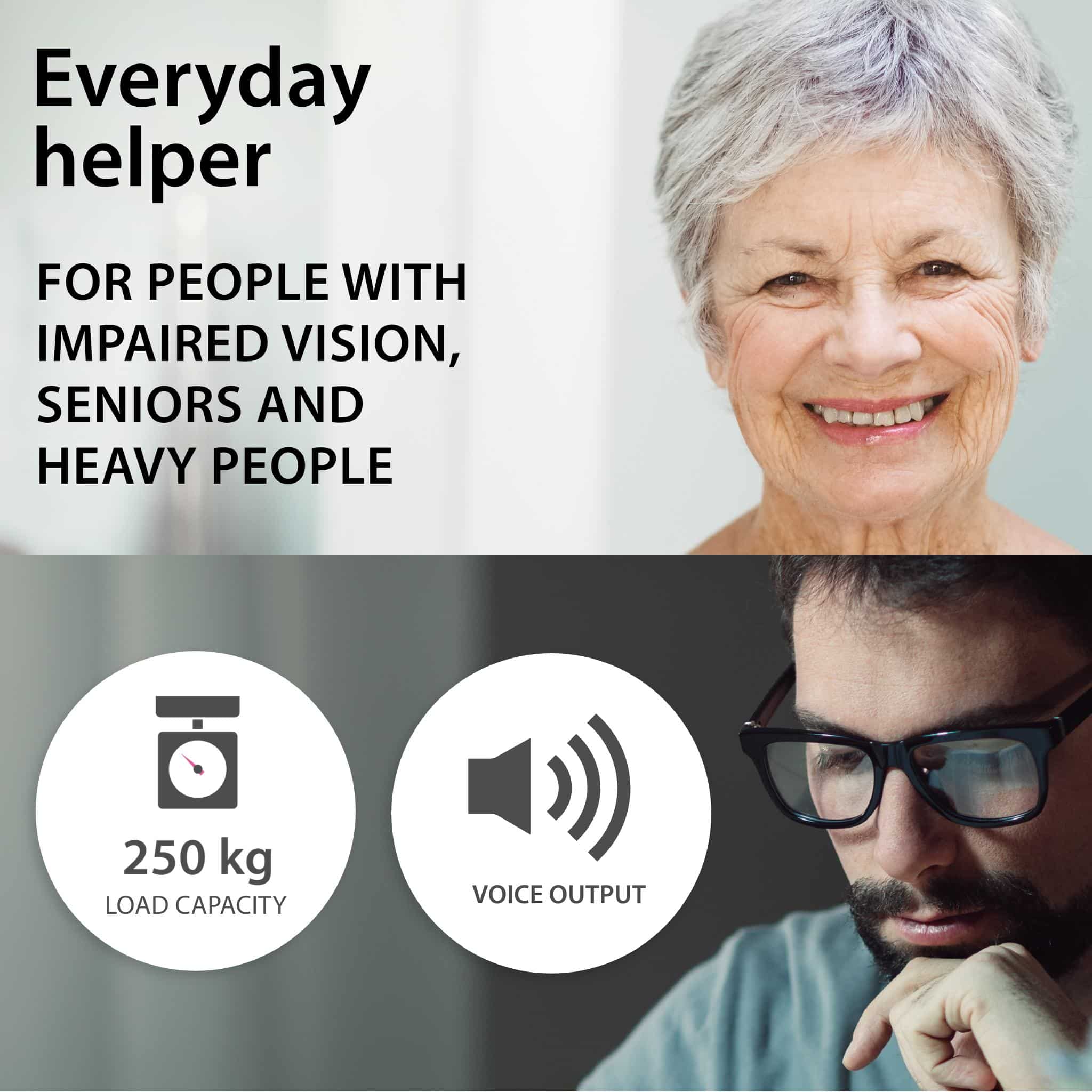 Digital Bathroom Scale | ADE BE2011 Gina