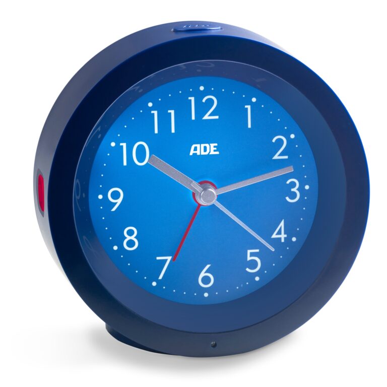 Analoger Wecker | ADE CK1719-1 - diagonal beleuchtet