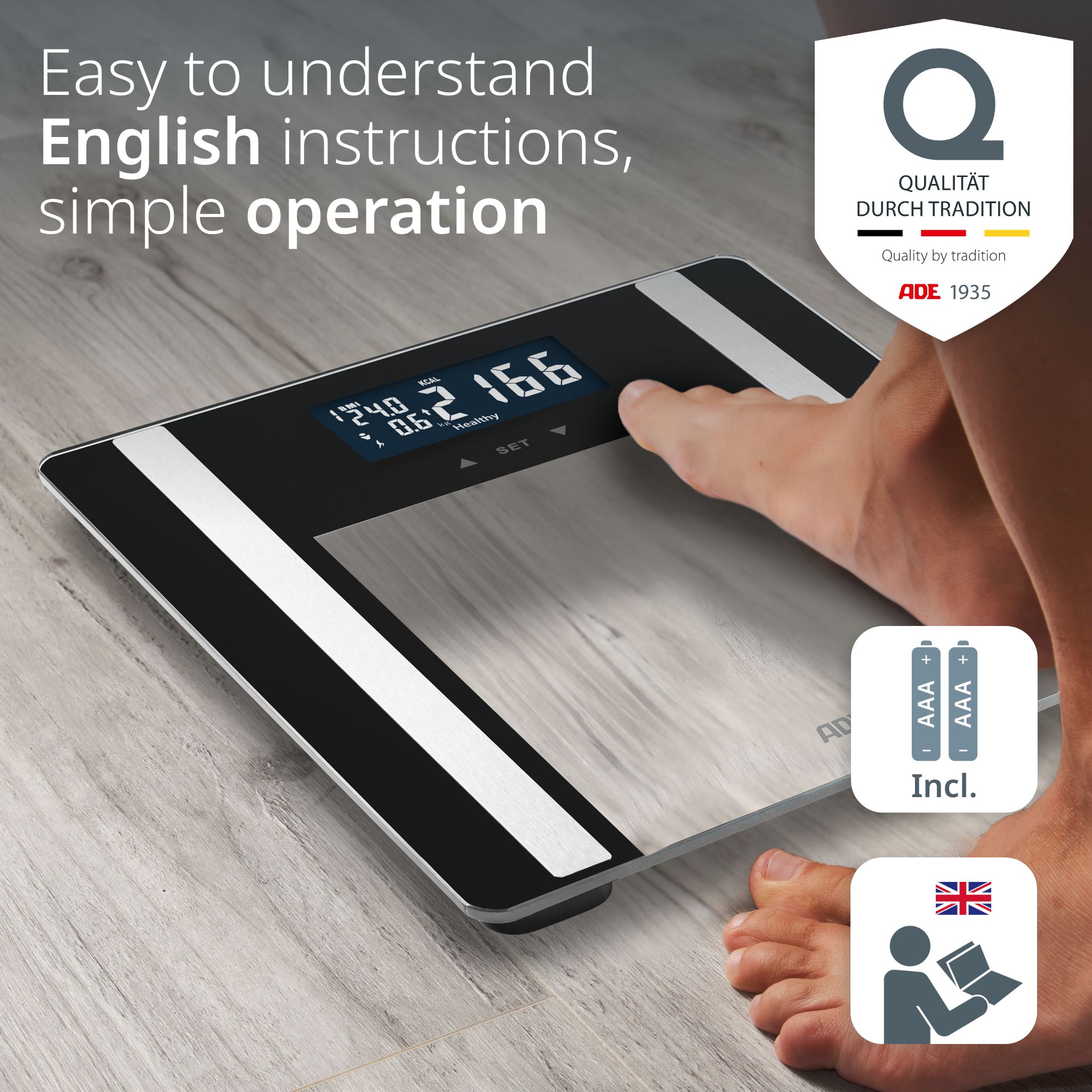 Body Analyser Scales | ADE BA2300-1 Ines