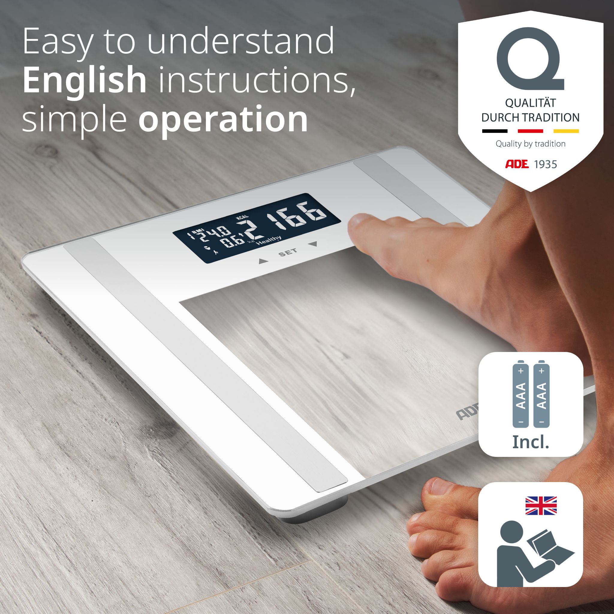 Body Analyser Scale | ADE BA2300-2 Ines