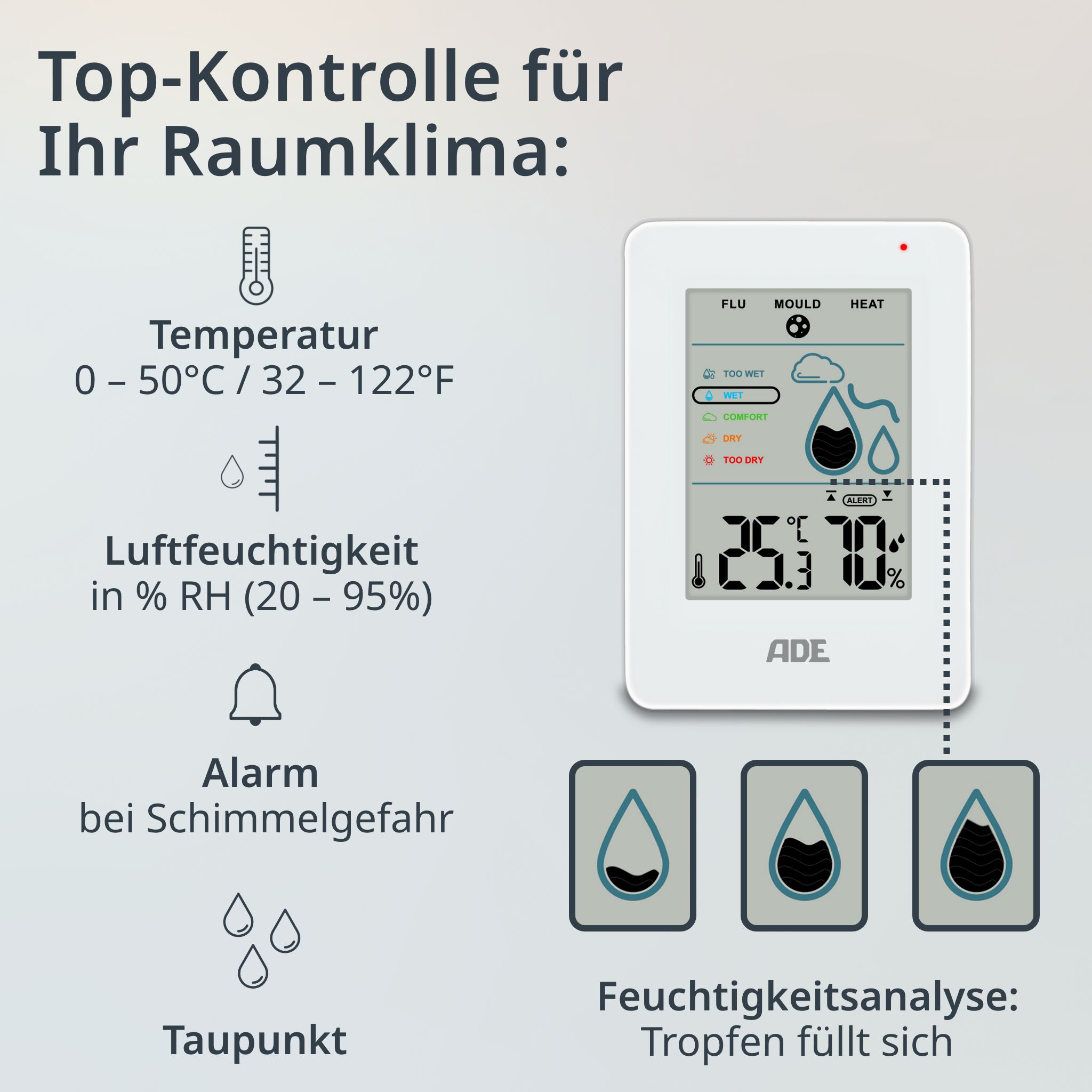Hygrometer | ADE WS2310-1