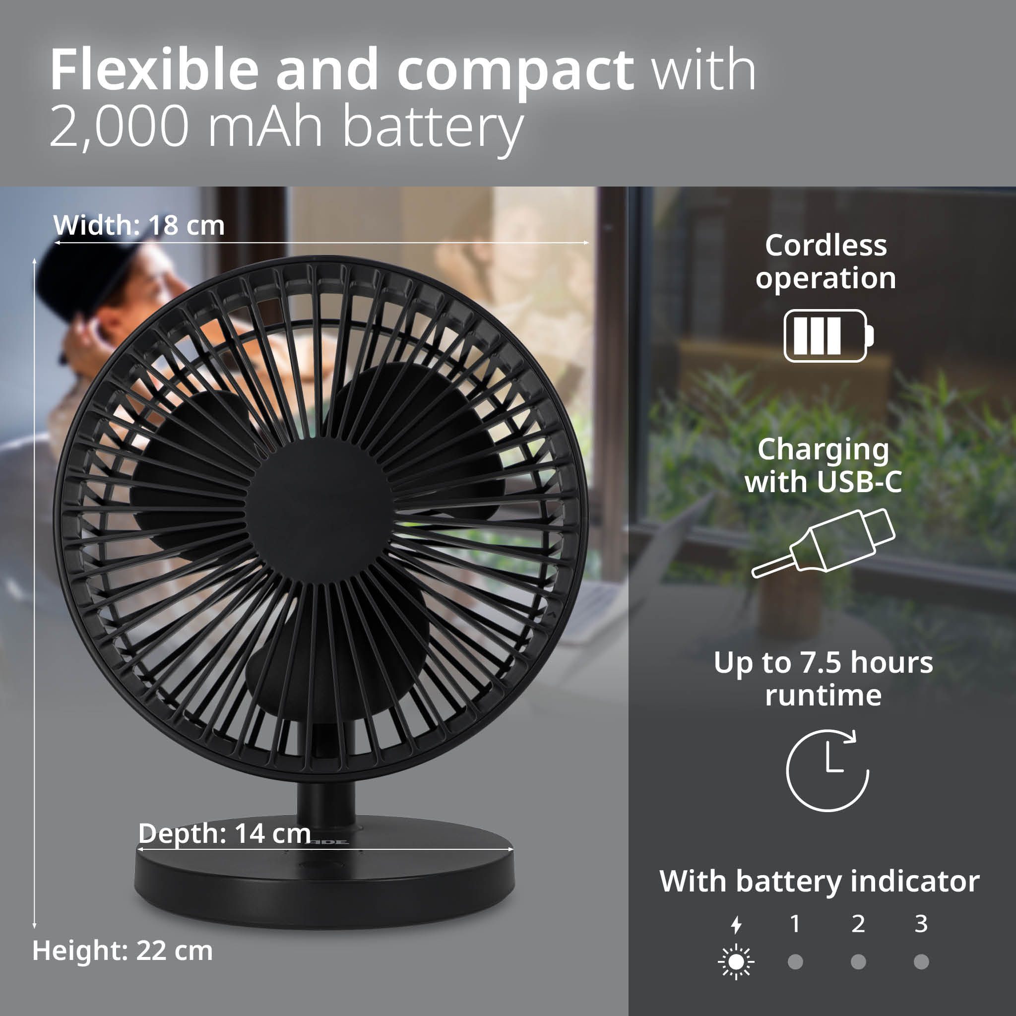 Ventilator | ADE VT2302-1