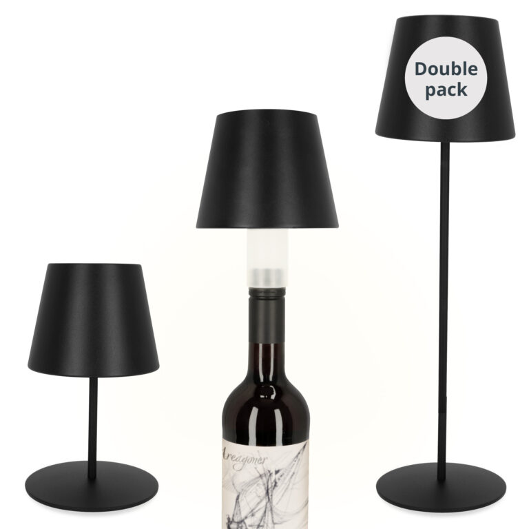 2x 2-in-1: Table / Bottle Lamp | ADE LG2400