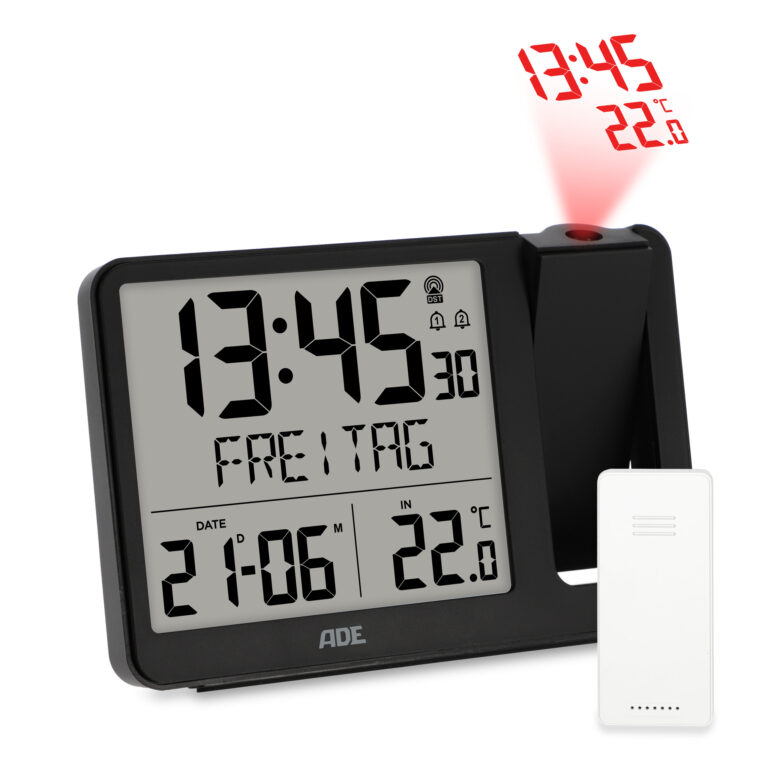 Digitaler DCF-Funkwecker mit Projektion | CK2406-1