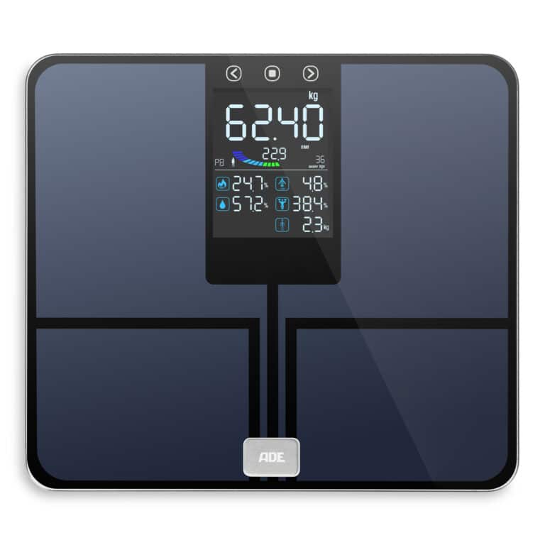 Digitale Körperfettwaage mit großem Farbdisplay | ADE BA2500-1 Emmy